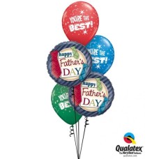 Bouquet 726 Father's Day Ties Qualatex #24310-2 28235-3
